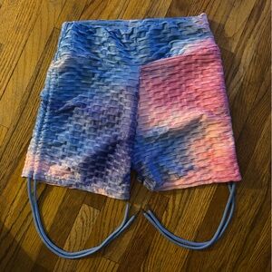 Women's Multicolor Athletic Shorts